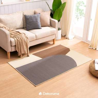 Dekoruma NAM Karpet Lantai Minimalis | Permadani Motif | Room Carpet 150 x 100 cm