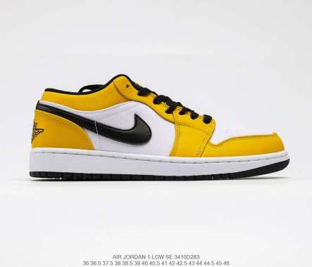 air jordan 1 low white and yellow