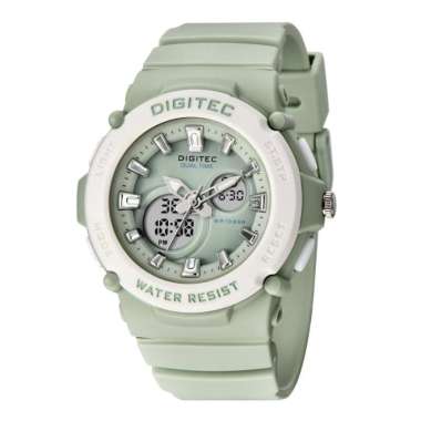Digitec DG-4100T - Jam Tangan Wanita - Double Time - 4100 - Original - Random Hijau