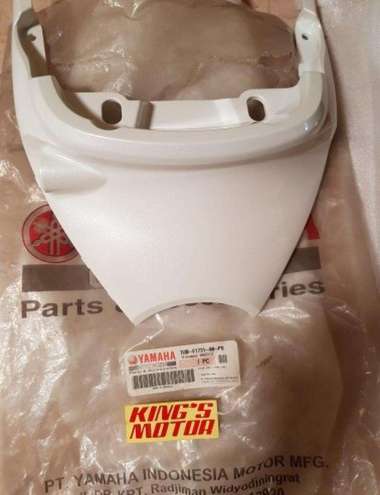 Cover Lampu Stop/Belakang Fino Karbu / Cover Tail Fino Asli Yamaha - Putih