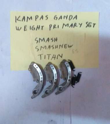 KAMPAS GANDA WEIGHT PRIMARY SET SUZUKI SMASH SMASH NEW TITAN BERKUALITAS