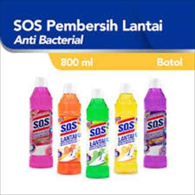 Sos Pembersih Lantai Orange Splash Botol 800 Ml