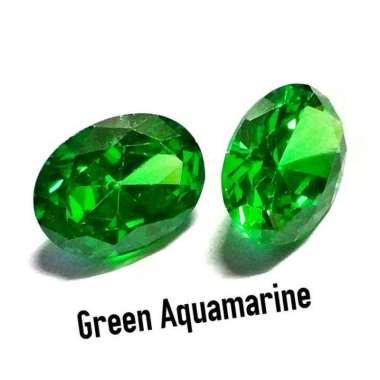 BATU PERMATA GREEN AQUAMARINE CUTTING BIG SIZE