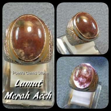 CINCIN LUMUT ACEH MERAH LIKE KECUBUNG KARANG KUALITAS MANTAP RING 7