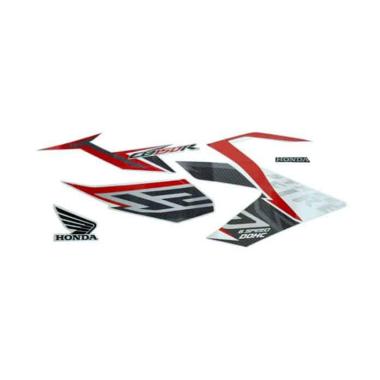 AHM Sticker Body Kanan for Honda New CB150R StreetFire K15G white red