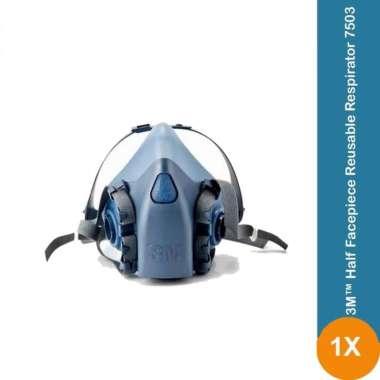 3M 7503 Half Facepiece Reusable Respirator Size L Abu Tua