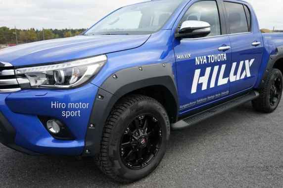 Over Fender for Hilux Revo thailand Black