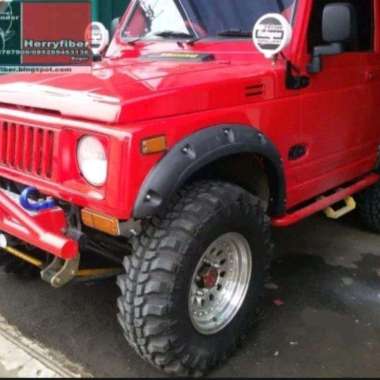 Over Fender for Jimny Katana Model bulat Black