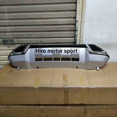 Front Skirt Bumper depan Pajero Sport facelift 2021 Silver