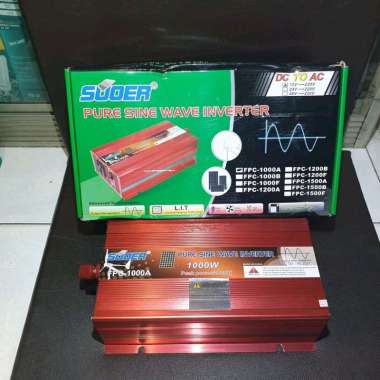 Inverter Suoer pure sine wave murni 1000W 24V