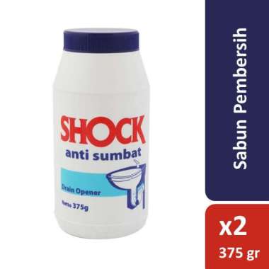 SHOCK ANTI SUMBAT 375gr / SHOCK ANTI SUMBAT / PEMBERSIH SALURAN
