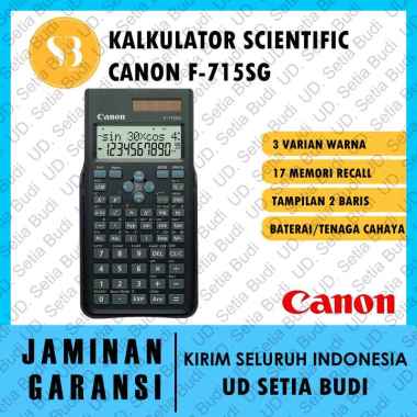 Kalkulator Scientific CANON F-715S Asli dan Bergaransi