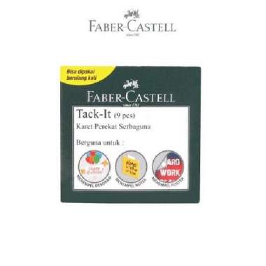 FABER CASTELL TACK IT 9pcs 6gr