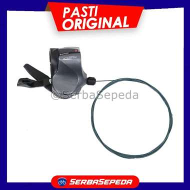 Shifter Sepeda - Shimano Shifter Claris R2000 8 Speed Right Handlebar Flat Hitam