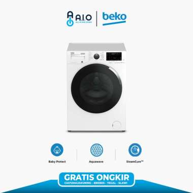 BEKO - MESIN CUCI FRONT LOADING 9 KG - WCV9746X PROMO GRATIS ONGKIR