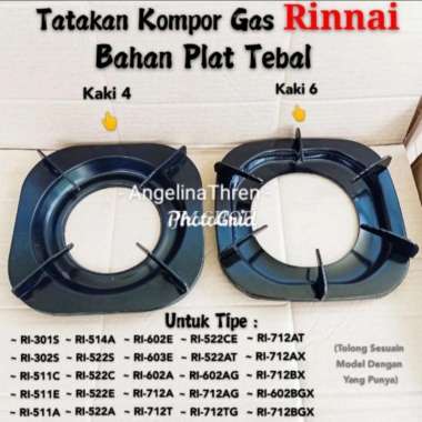 Kaki Kompor Gas Rinnai - Tatakan Panci Rinnai - Sparepart Kompor Rinai Kaki 4