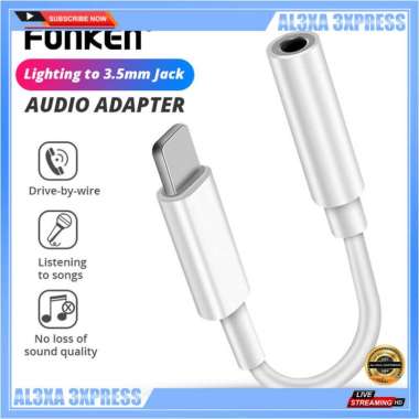 Jual Lightning To 3 5 Mm Headphone Jack 