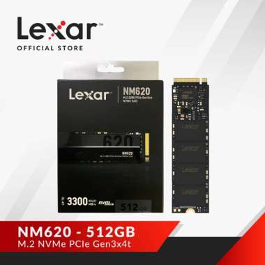 Lexar NM620 M.2 Pcie Gen3 Nvme 2280 512GB - SSD NM 620 M2 512 GB