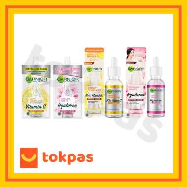 Garnier Bright Complete 30x Vitamin C / Sakura White Hyaluron Booster Serum 7,5 ml 30 ml Light Compl