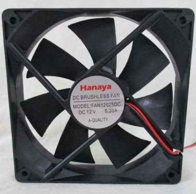 Fan Dc 12cm 12x12cm kipas DC 12x12cm/Axial Fan DC 12V/Kipas Pendingin