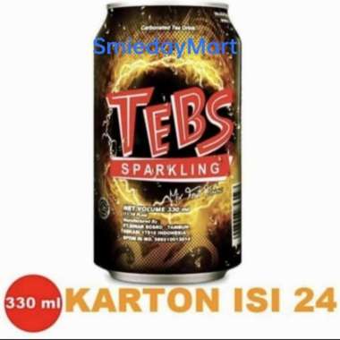Tebs Can 330ml / Tebs Kaleng 330ml 1 Dus Isi 24Pcs