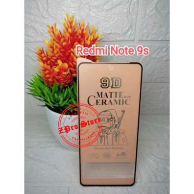 TAMPERED GLASS 9D (MATTE FILM) Redmi Note 9/ Note 9Pro