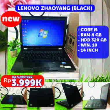 [NEW] Laptop Lenovo Core i5 Ram 4gb 14 inch Lenovo Zhaoyang New Baru Murah 3Jutaan Promo