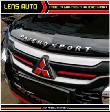 EMBLEM KAP MESIN PAJERO SPORT