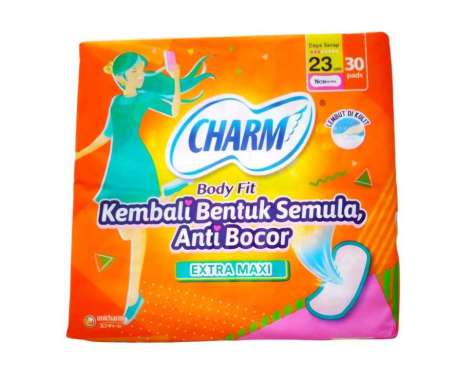 Pembalut CHARM BF Extra maxi Non WING isi 30 pcs