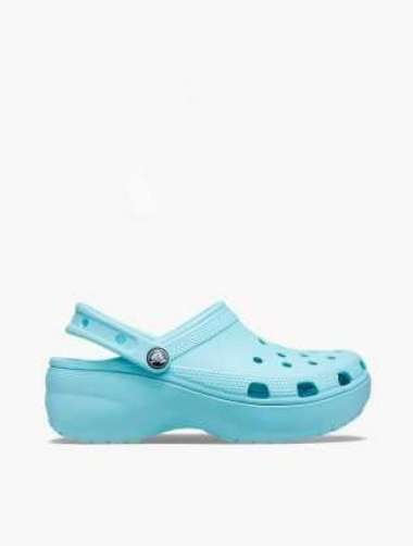 platform clog crocs