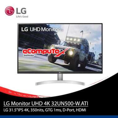 MONITOR LED LG 32UN500-W / 32UN500 32 INCH HDR UHD 4K HDMI - GARANSI RESMI