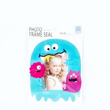 Michiro Bingkai Foto Tempel Di Dinding Sticker Flat Photo Frame Seal Monster