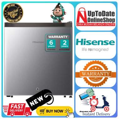 KULKAS PORTABLE MINI BAR HISENSE RR60D4IGN RR58 RR68 SMART FAST COOLING LOW WATT MINI BAR