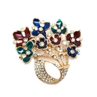 1901 jewelry Bros Bunga Lapis Emas