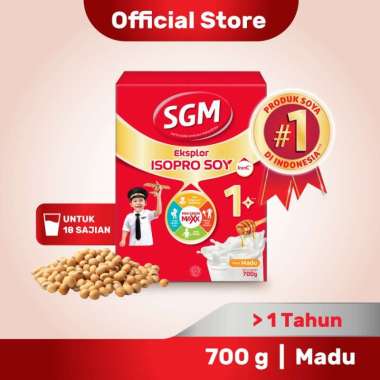 Promo Harga SGM Eksplor Soya 1-5 Susu Pertumbuhan Vanila 700 gr - Blibli