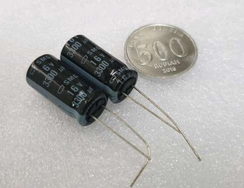 Elco Capacitor SMG 3300uf 16v