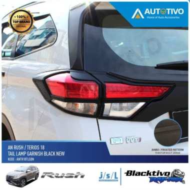 Jsl Garnish Belakang All New Rush 2018 Tail Lamp Garnish Black New Kode 338