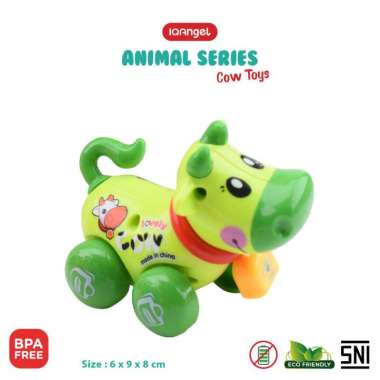 IQ Angel Cow Toys - Green