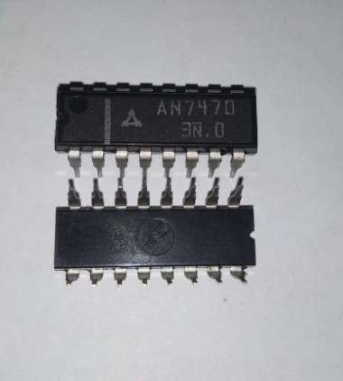 IC AN7470 FM Stereo Multiplex Demodulator