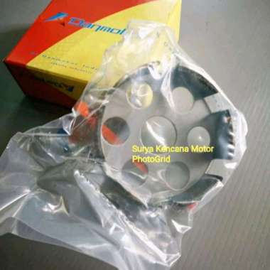 Mangkok rumah kopling Vespa Super Sprint Ndog Bajaj tahun tua Danmotor per 6 kecil