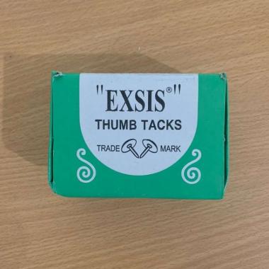 Paku payung EXSIS Thumb Tacks - isi 19
