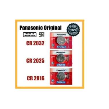 BATERAI LITHIUM PANASONIC ORIGINAL 3V CR 2016 (1 Biji)