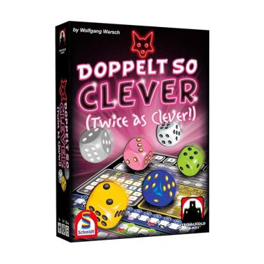 Twice As Clever ( Doppelt So Clever) Board Game