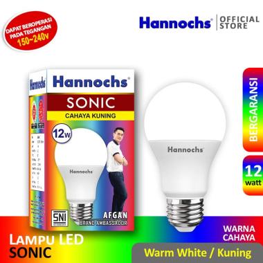Hannochs Lampu LED Sonic 12 watt Cahaya Kuning KUNING