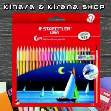 Pensil Warna Steadler Luna 24 Warna Multicolor