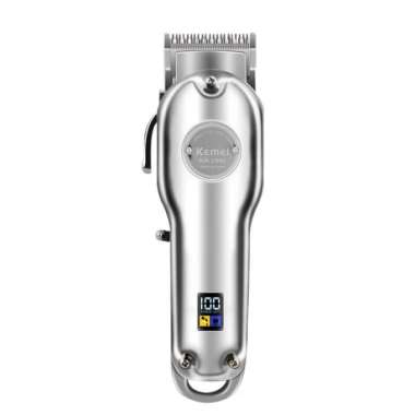 KEMEI KM-1986 - Professional Electric Hair Clipper - Alat Cukur Rambut Silver