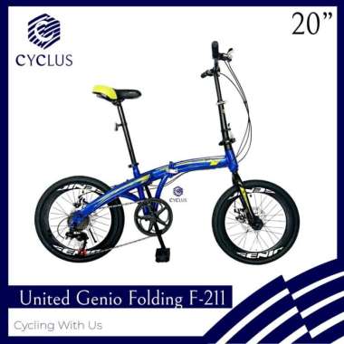 Sepeda Lipat United Genio F-211 7 Speed