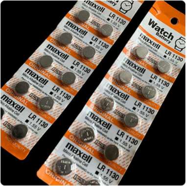 Baterai Kancing LR 1130 /AG3 LR41/AG13 SR LR 44 LR 1130