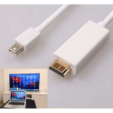 Kabel Mini Display port To HDMI Apple Mac Thunderbolt Mini DPI To HDMI