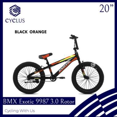 Sepeda Anak BMX Exotic 9987 3.0 Ban Besar Rotor 20 Inch